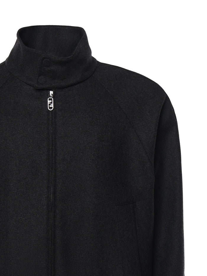 Fendi Coats Grey Cashmere