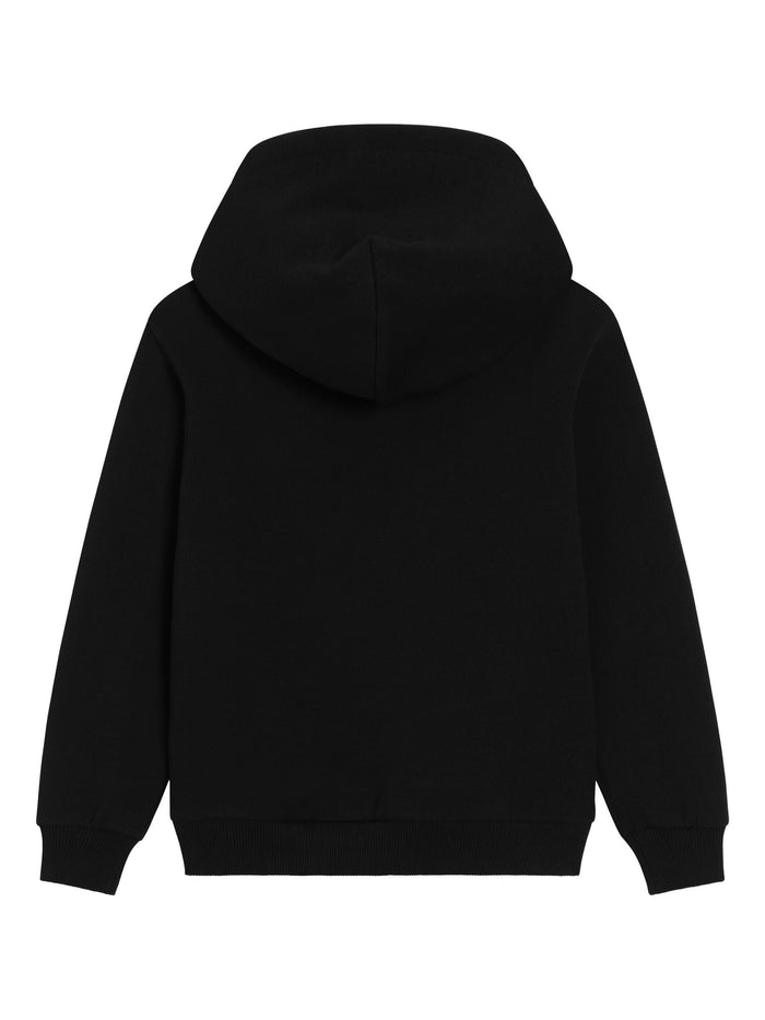 Felpa Con Capuccio Black