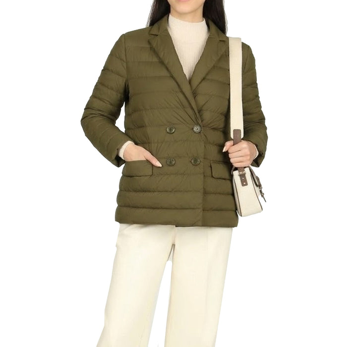 Herno Down Jacket Green Polyamide
