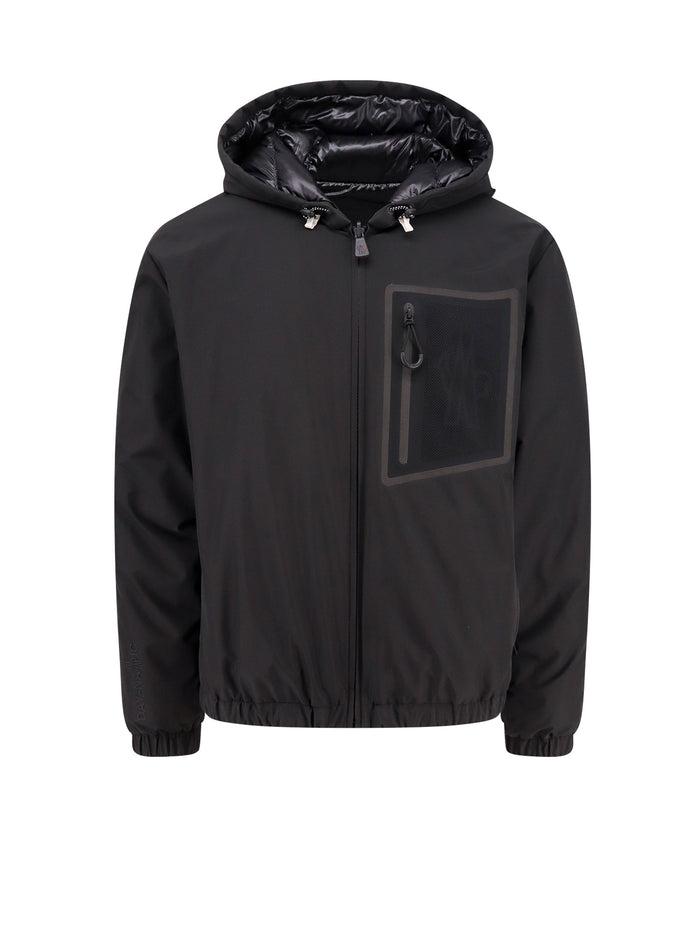 Moncler Grenoble Jackets Black Poliammide