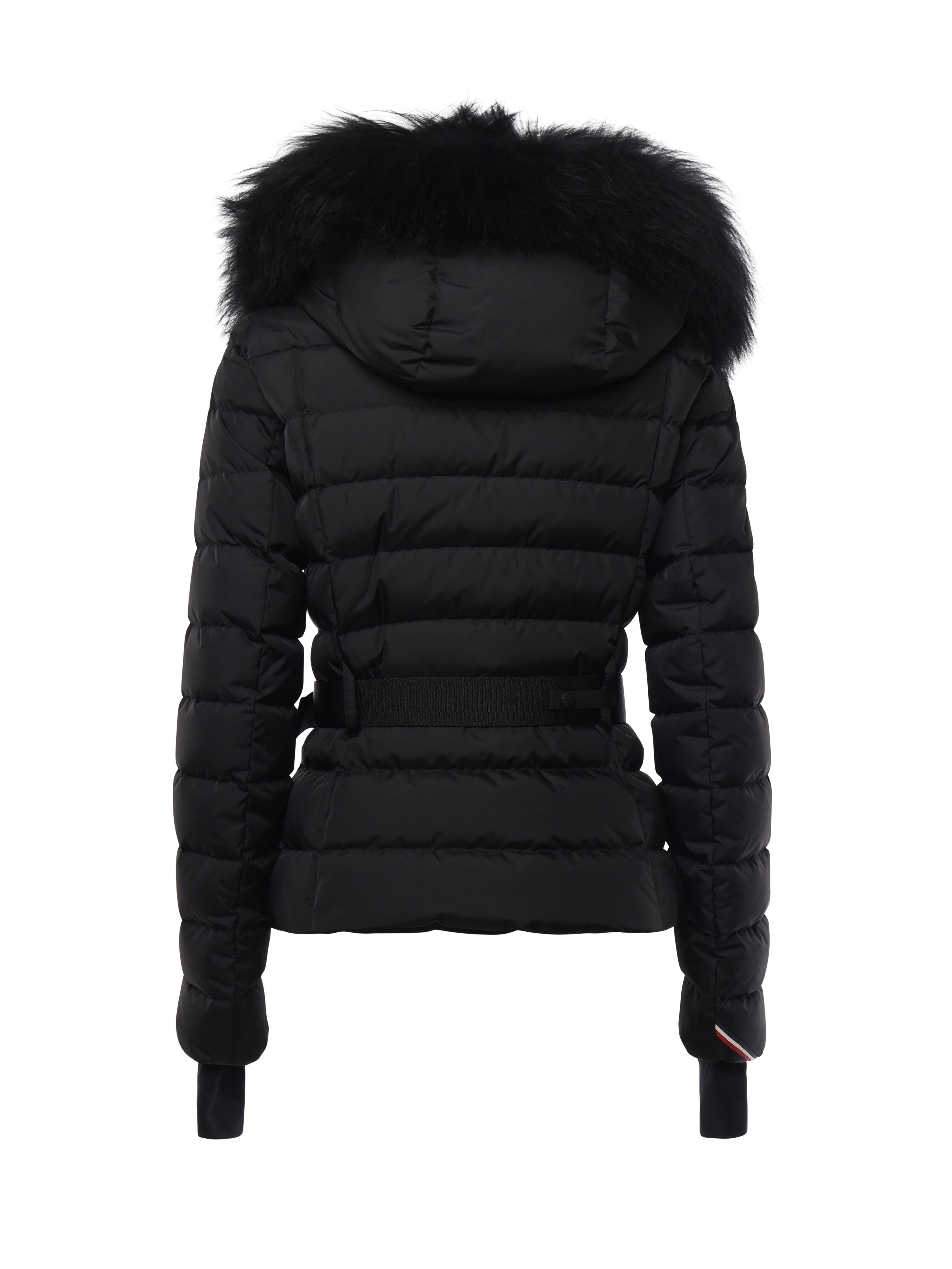 Moncler Coats Black Polyamide