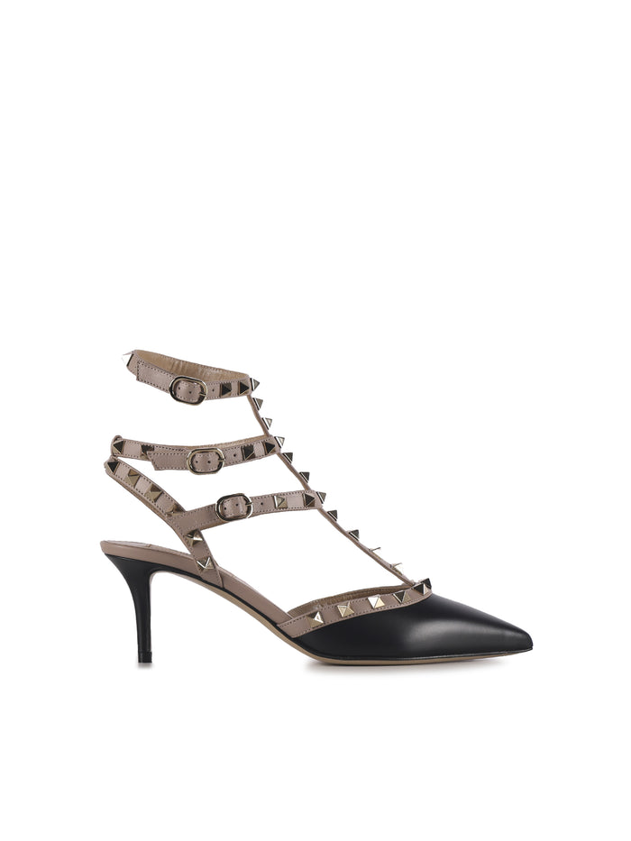 Valentino Garavani With Heel Black Calfskin