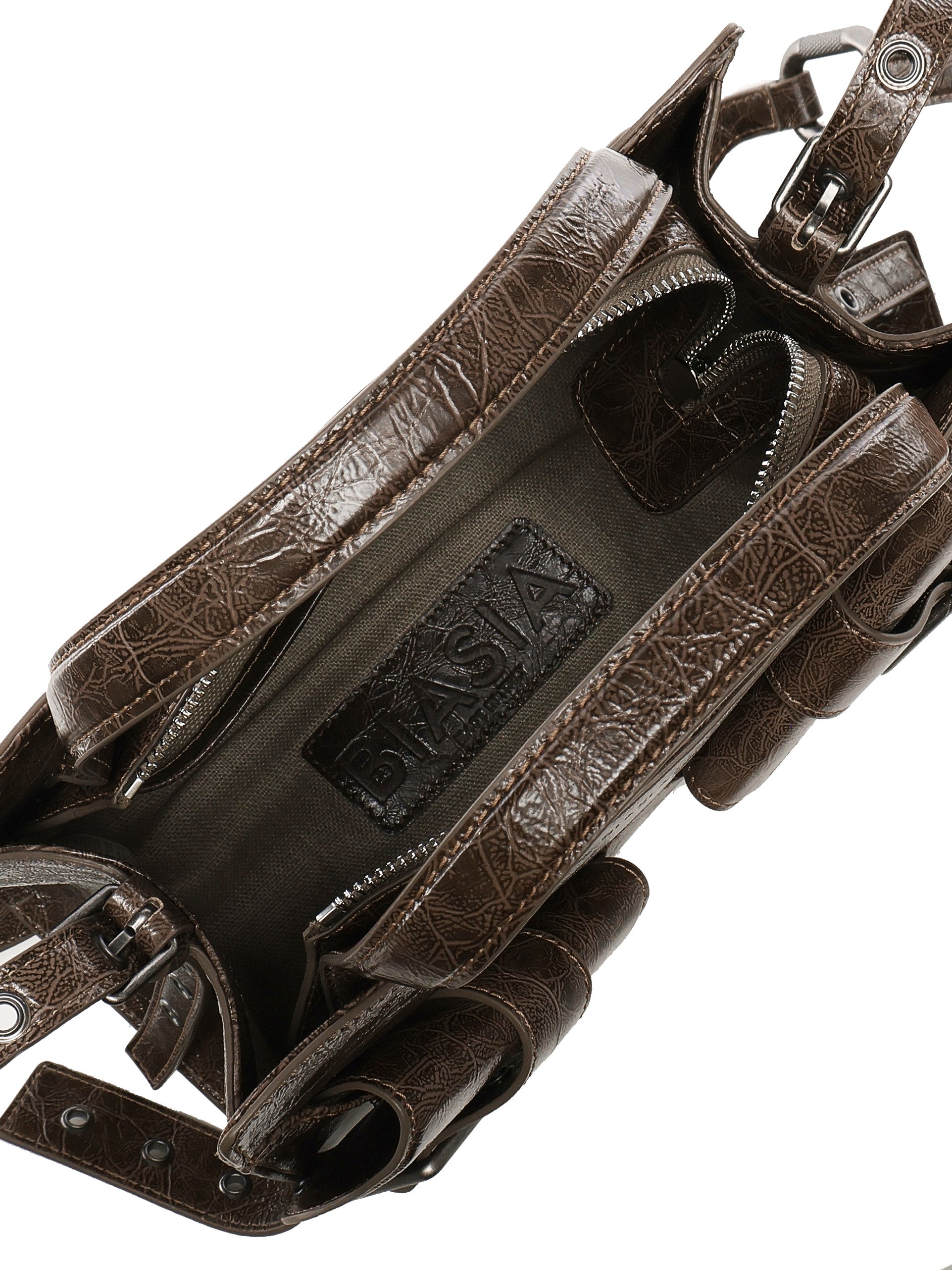 BIASIA Bags Grey Cowskin
