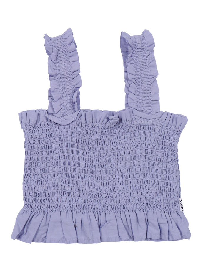 Rolfia Tops Purple Cotton Top