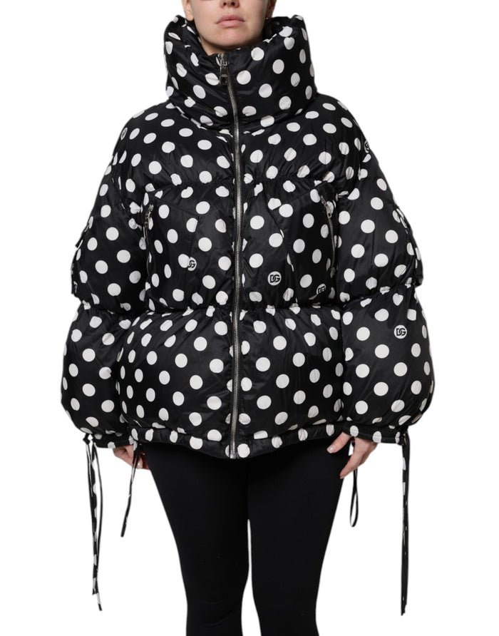Dolce & Gabbana 100% Nylon puffer jacket in black