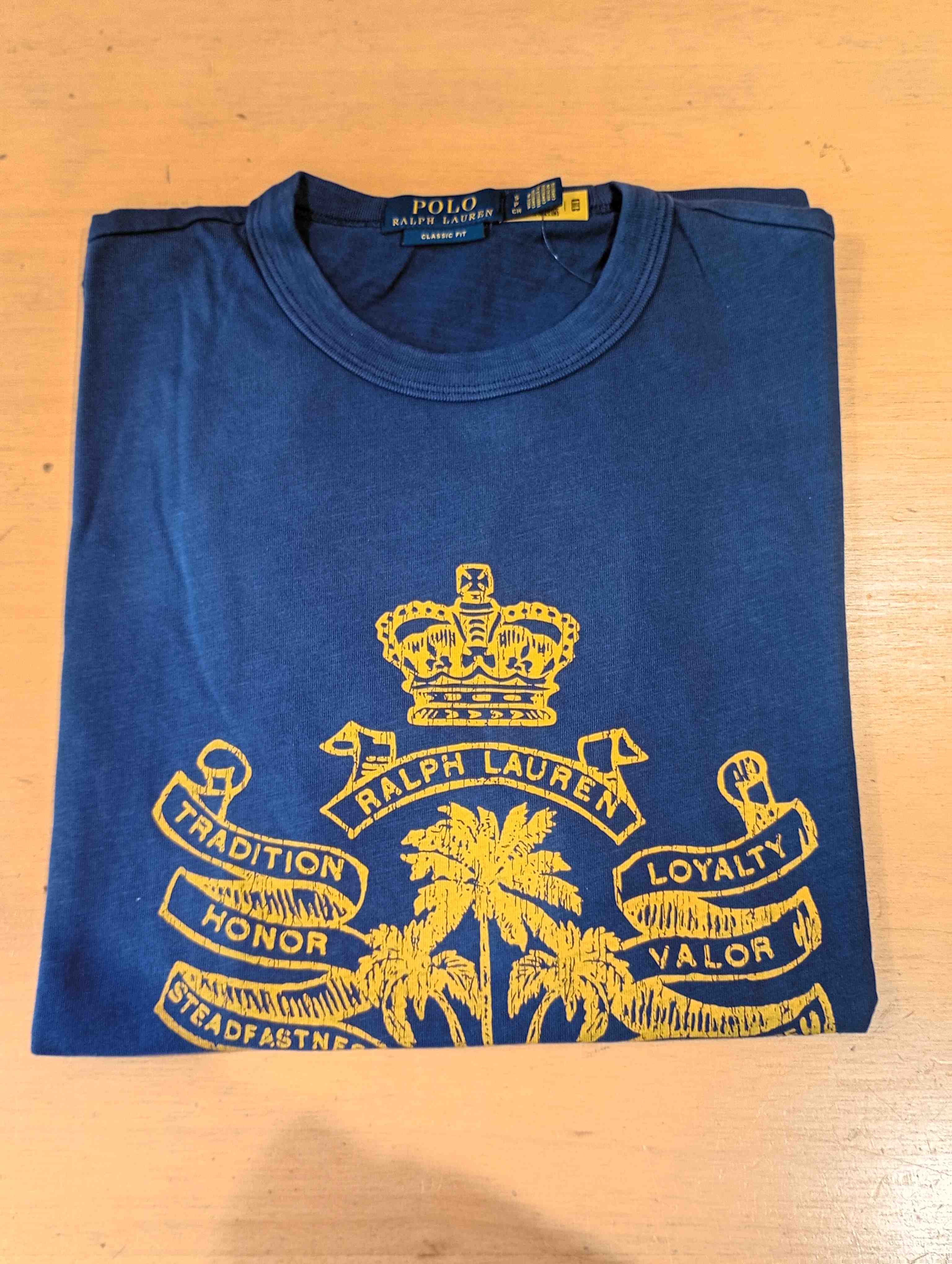 Knit Tradition Blue Cotton | Tshirt