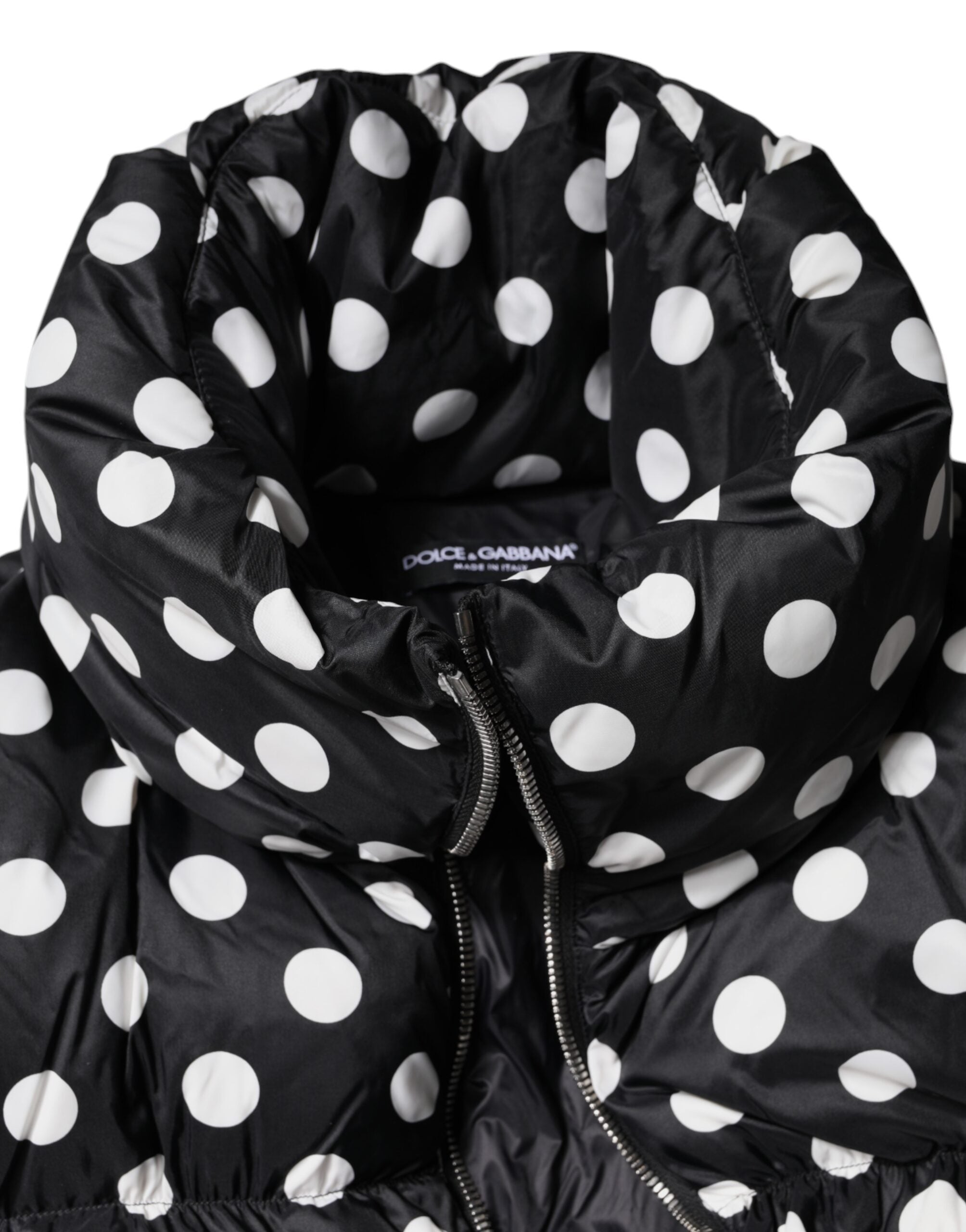 Dolce & Gabbana 100% Nylon puffer jacket in black — view 8