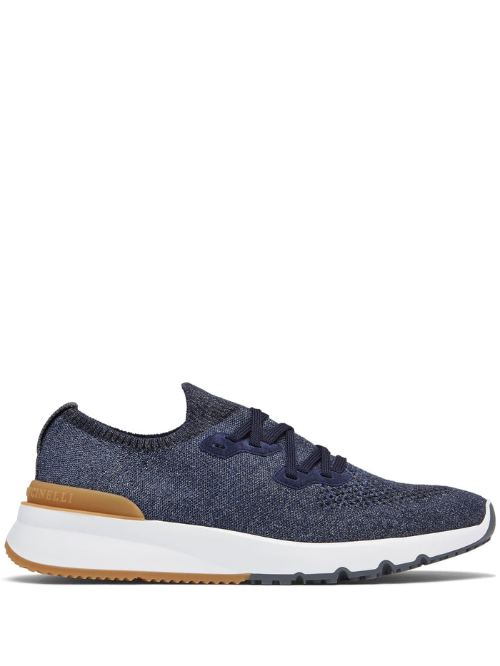 Knit Runners Blue Calzature