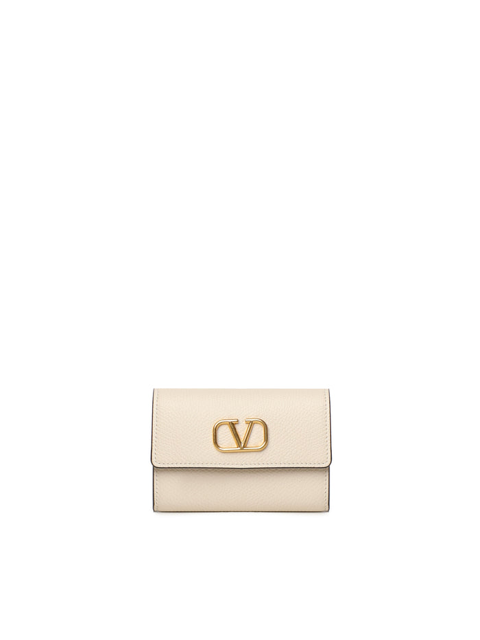 Valentino Garavani Wallets White Calfskin