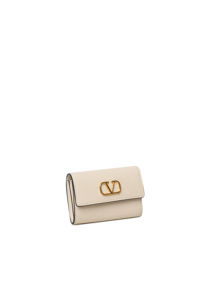 Valentino Garavani Wallets White Calfskin