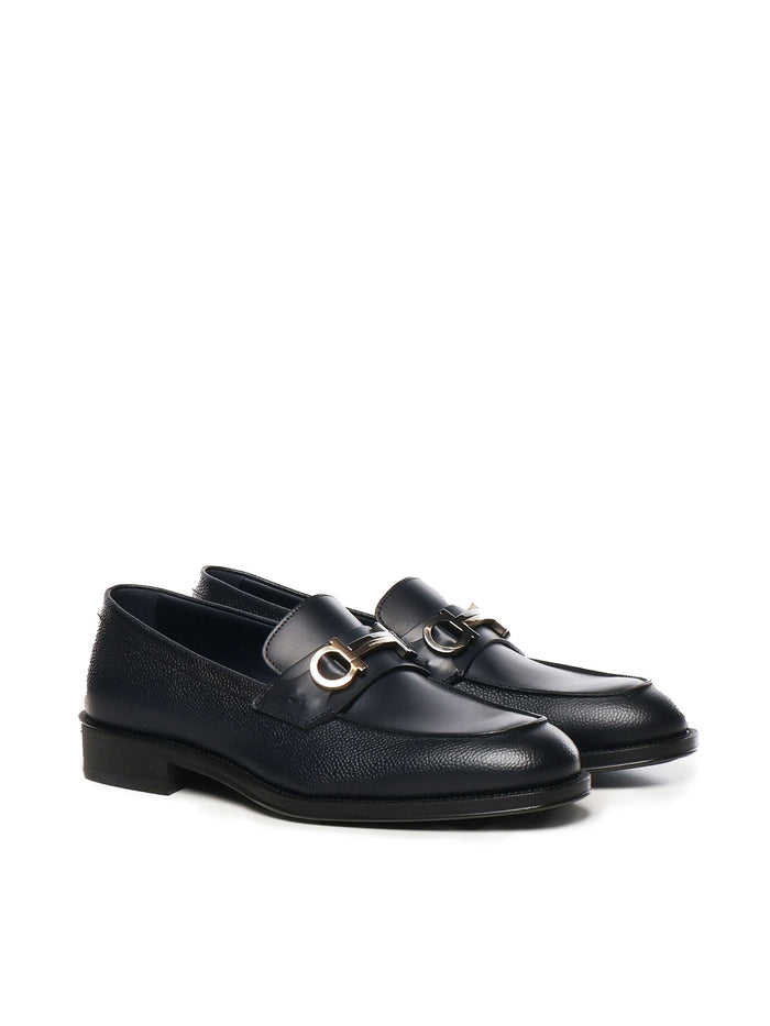 Ferragamo Flat shoes Blue Calfskin
