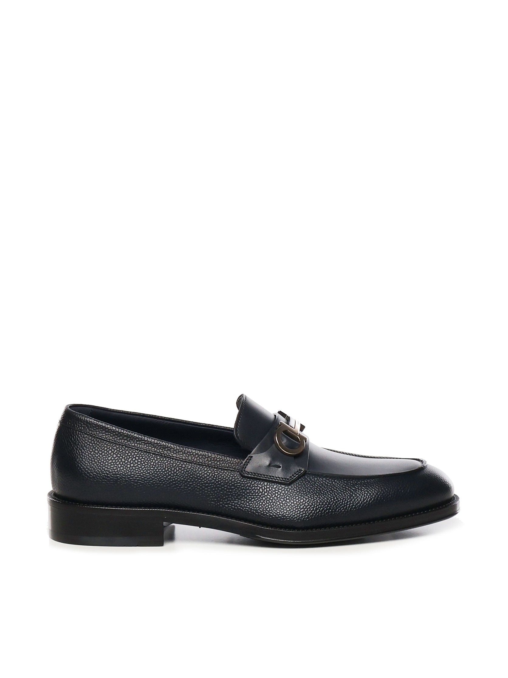 Ferragamo Flat shoes Blue Calfskin