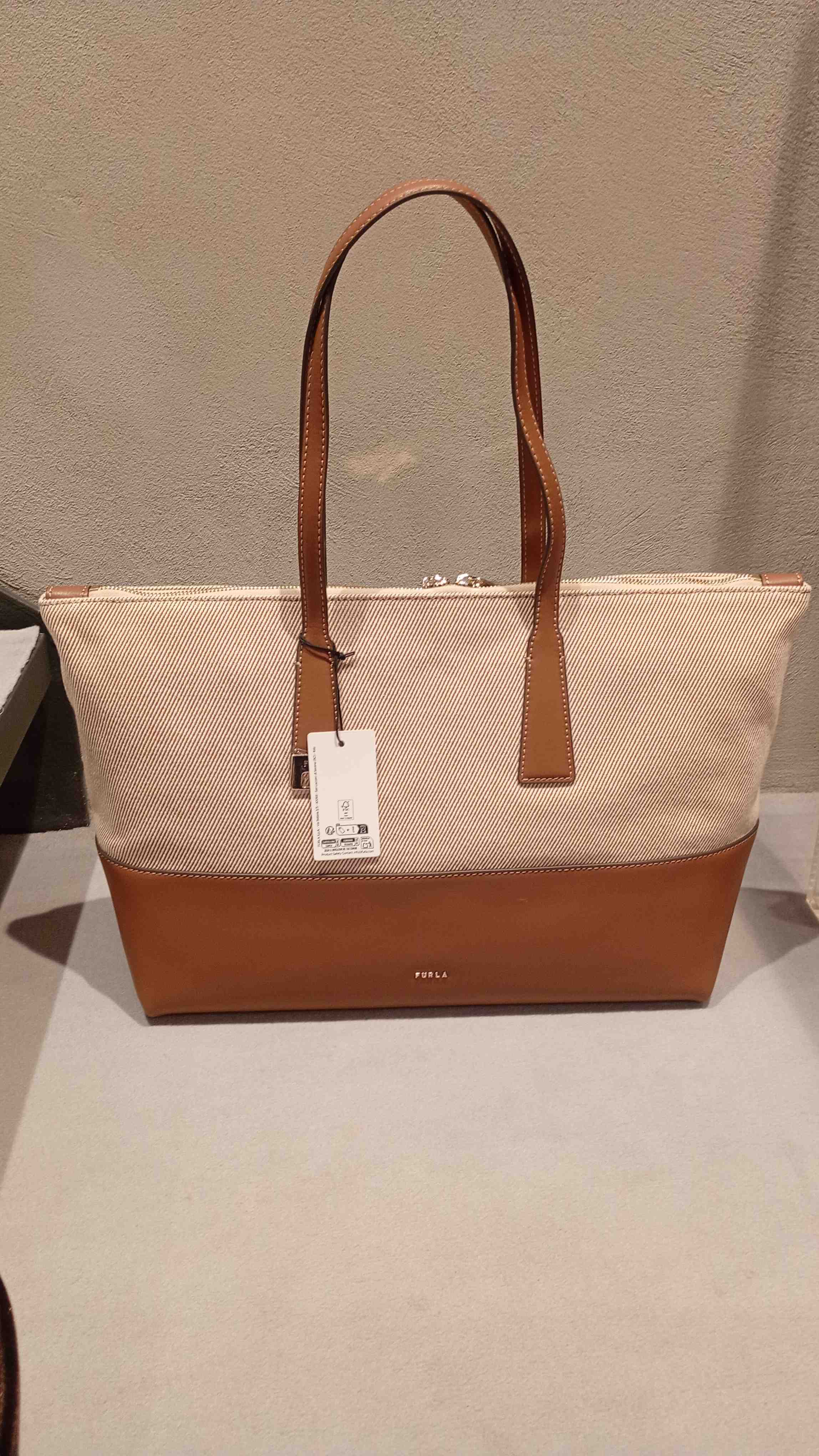 Olivia L Tote Brown Calf Leather | Bag