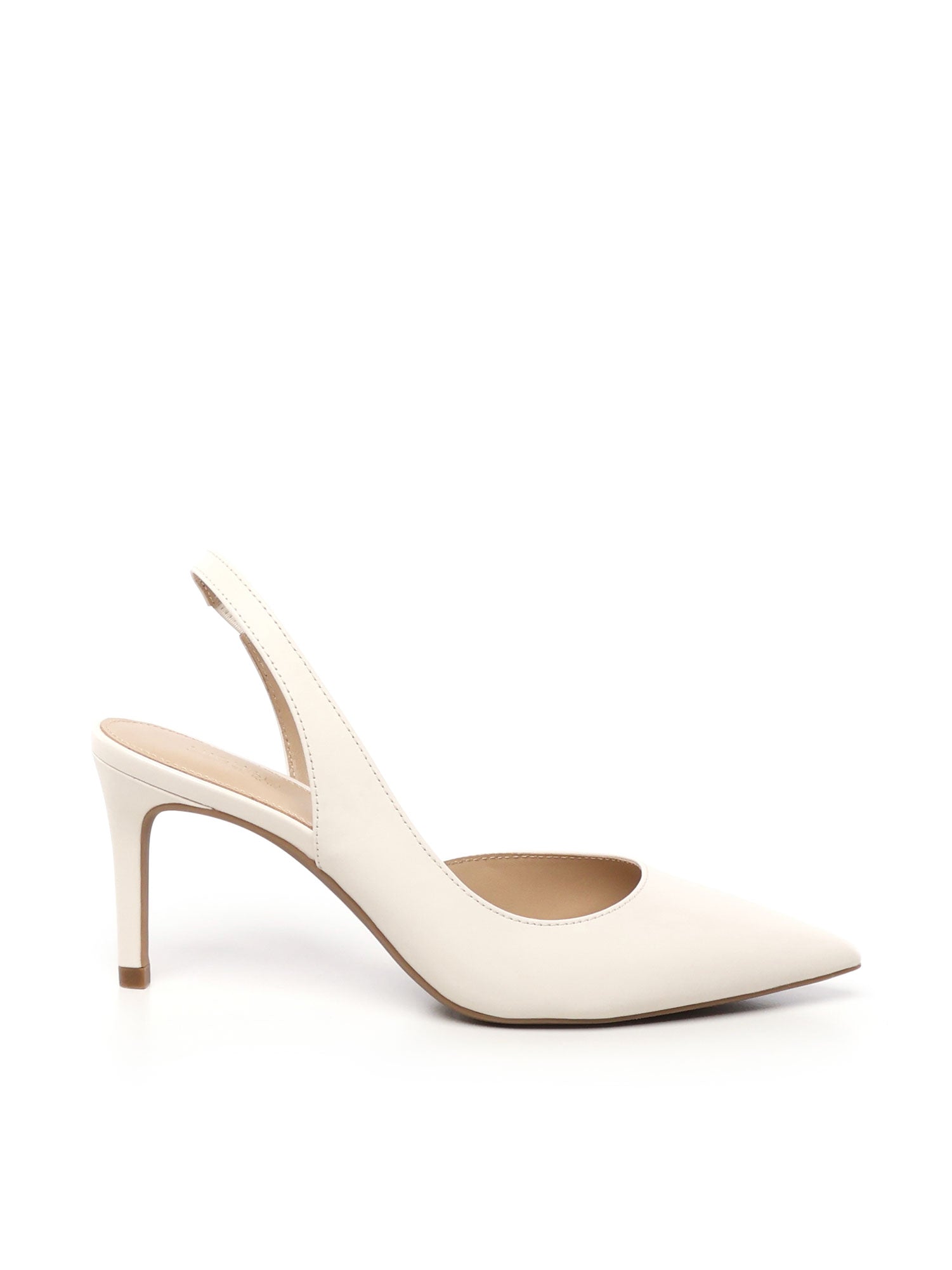 Michael Kors Flat Shoes White Calfskin