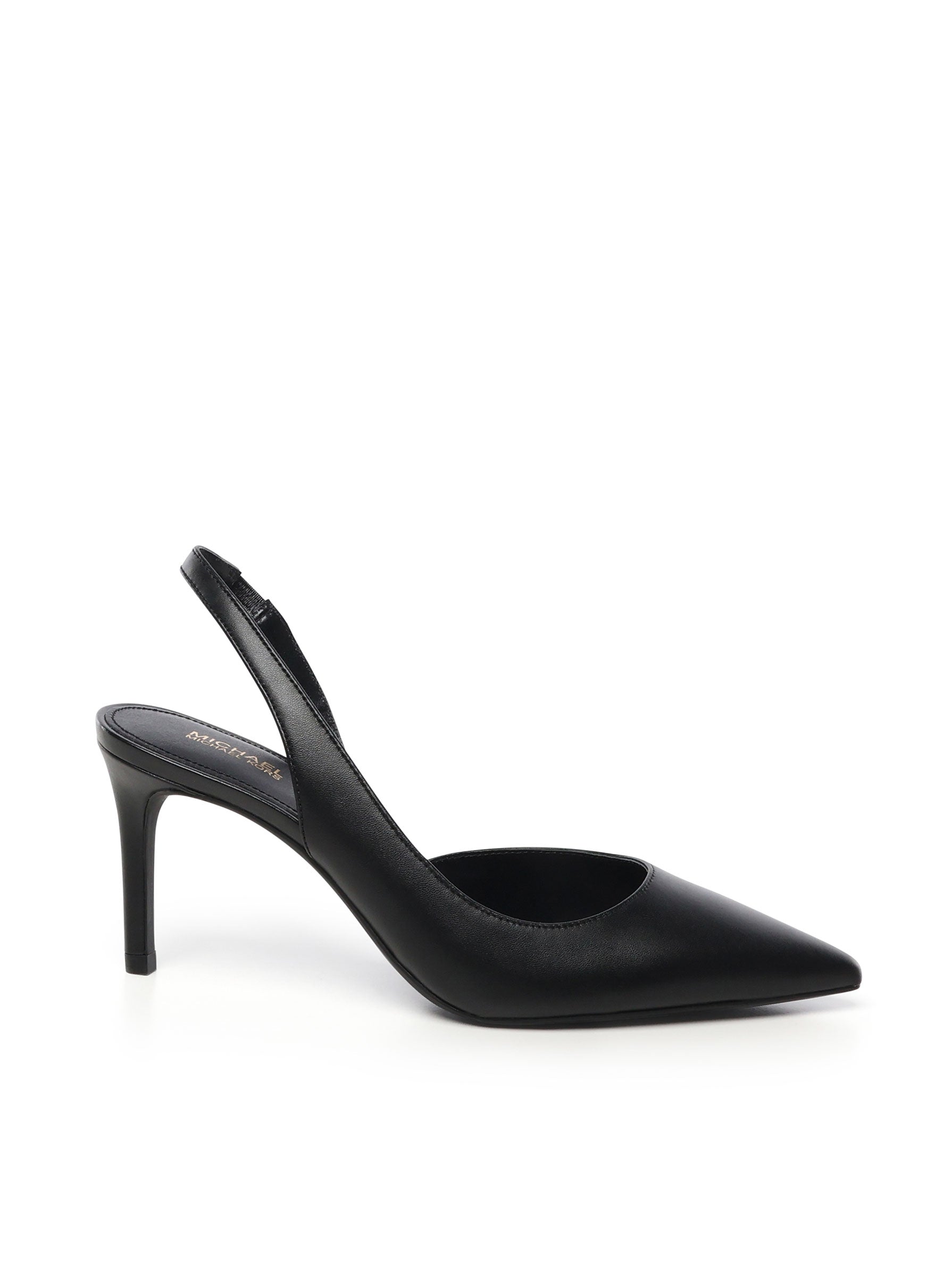 Michael Kors Flat Shoes Black Calfskin