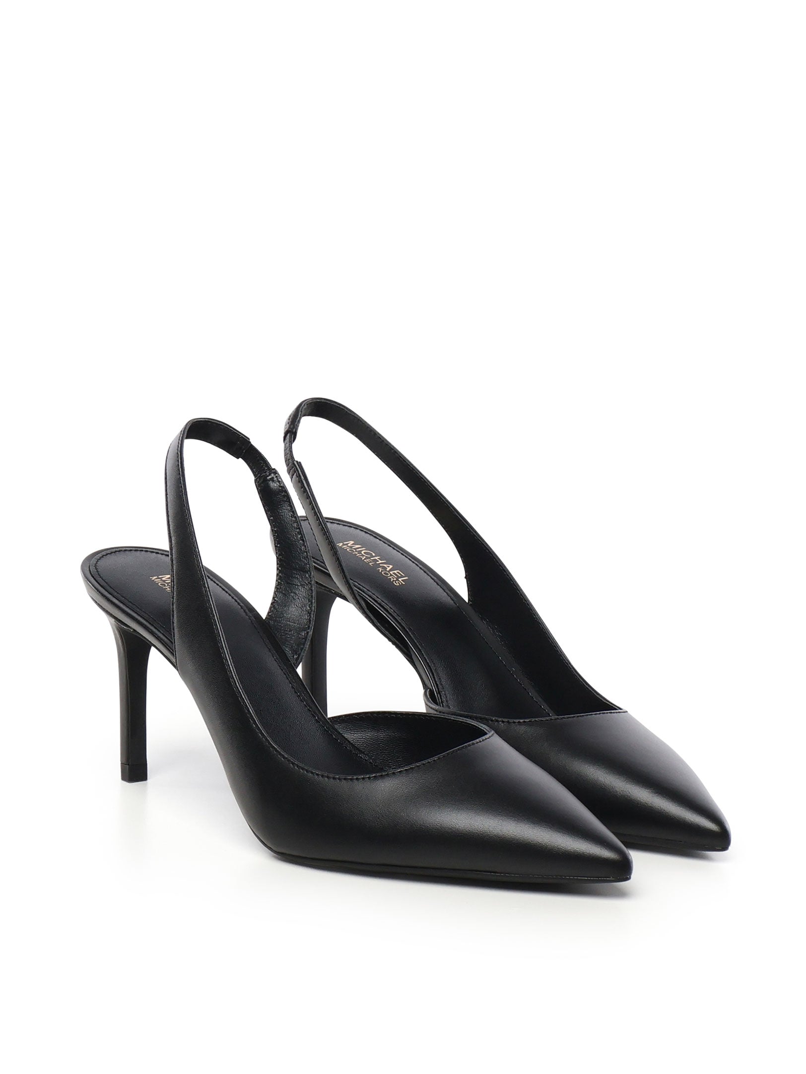 Michael Kors Flat Shoes Black Calfskin