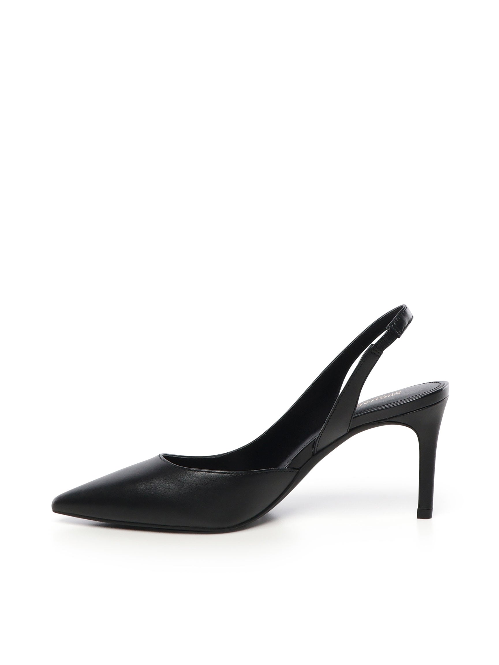 Michael Kors Flat Shoes Black Calfskin