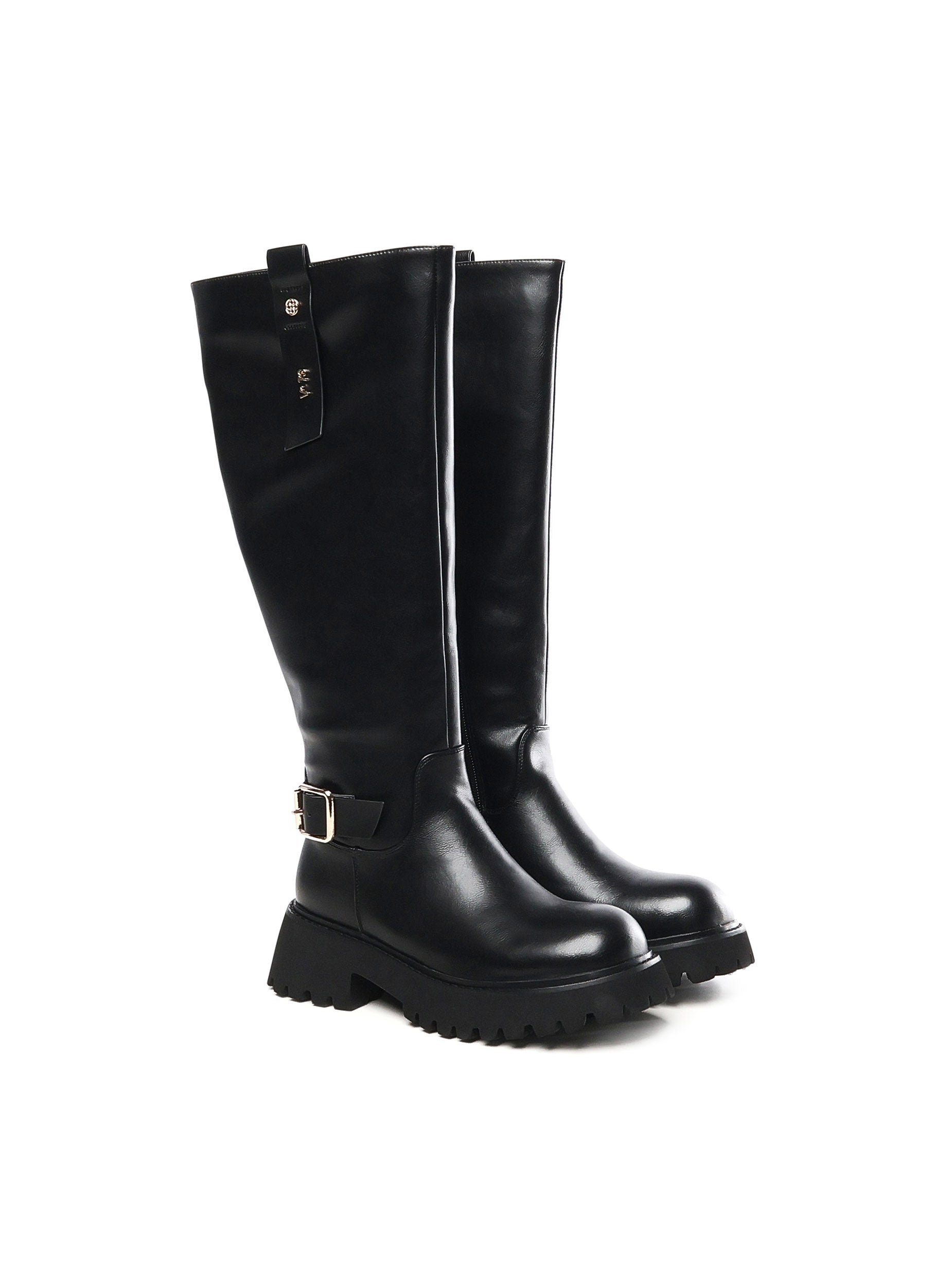 V° 73 Boots Black Polyurethane