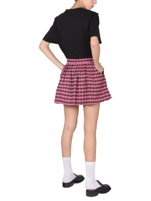 Pink Mini Skirt Line