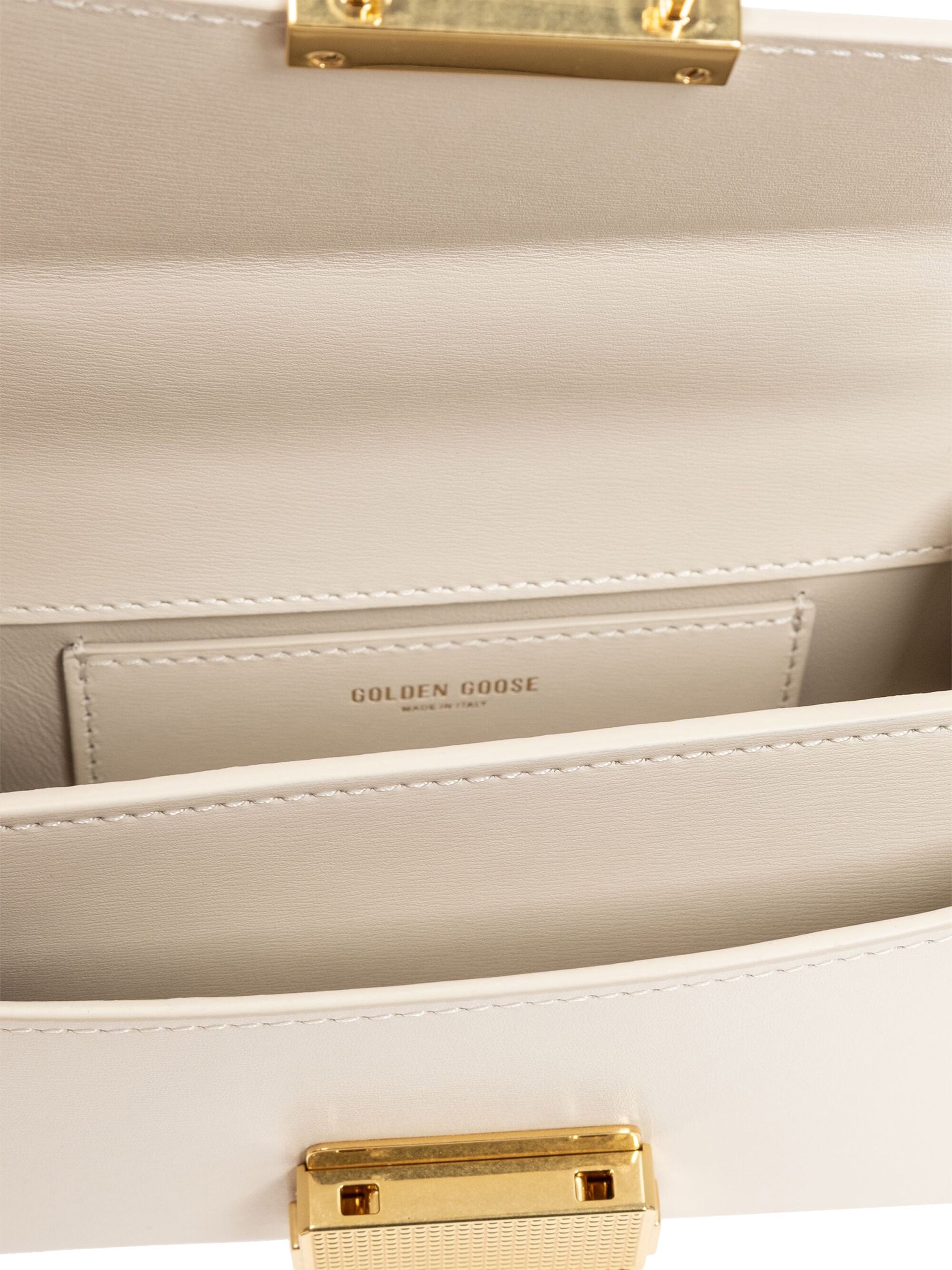 Venezia Small White Leather | Borsa