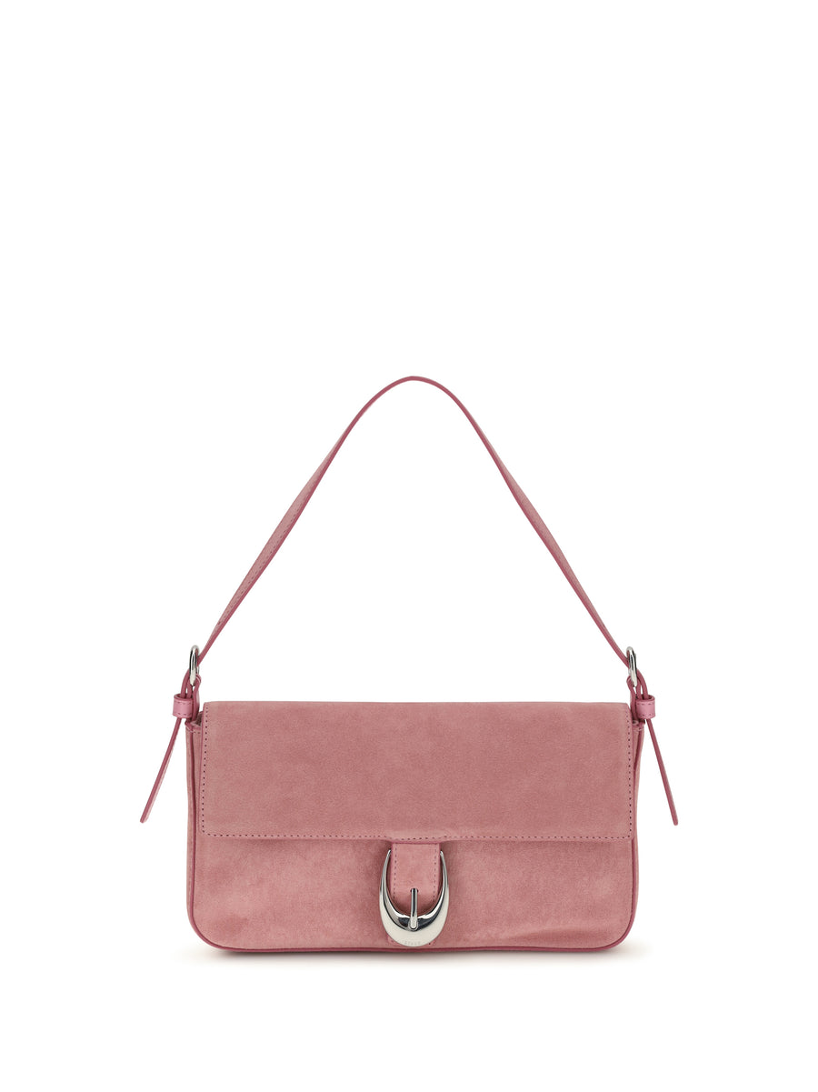 Staud 100% Calf leather (Bos Taurus) shoulder bag in pink