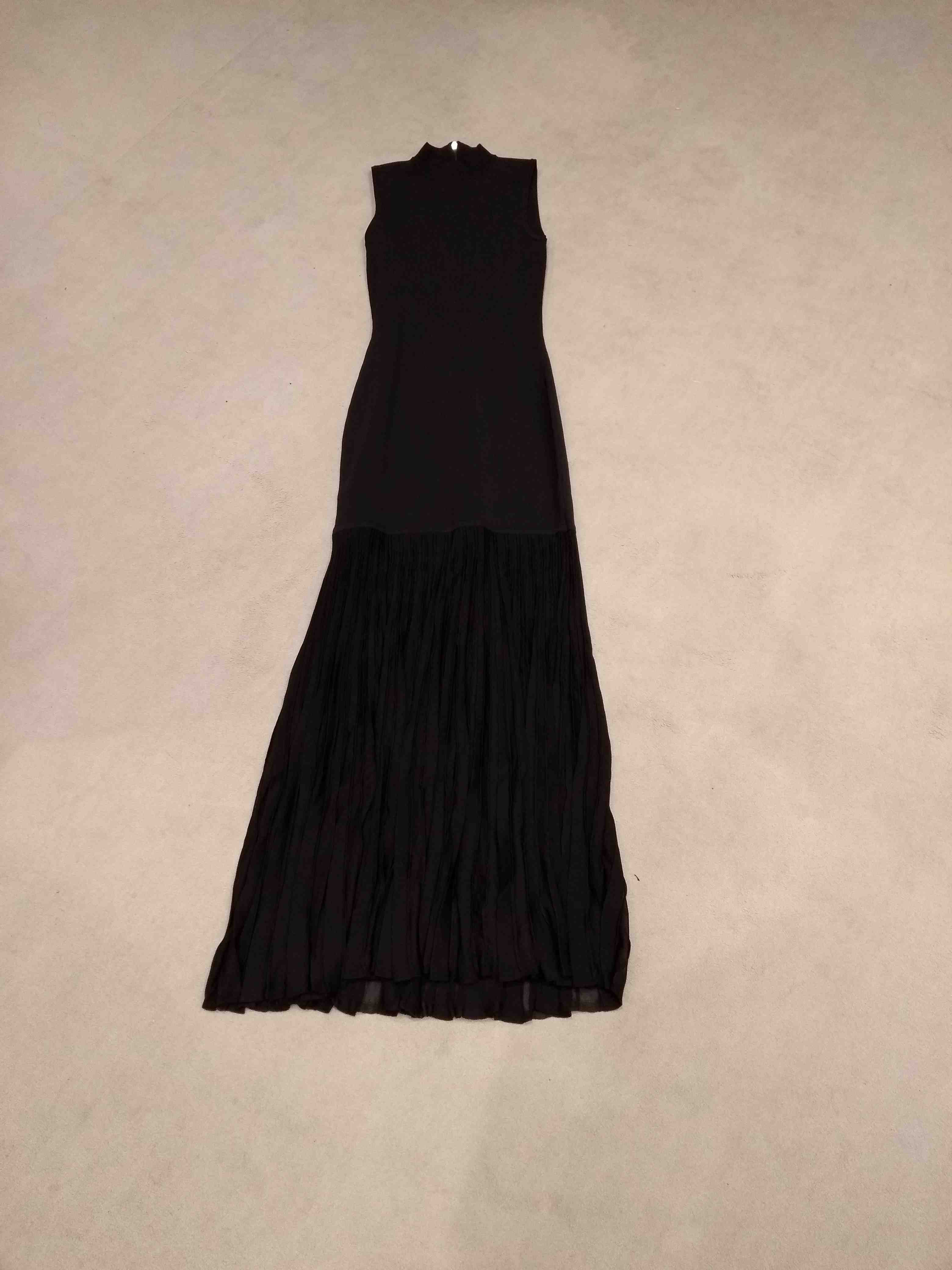 Sweater Dresses Black Recycled Viscose