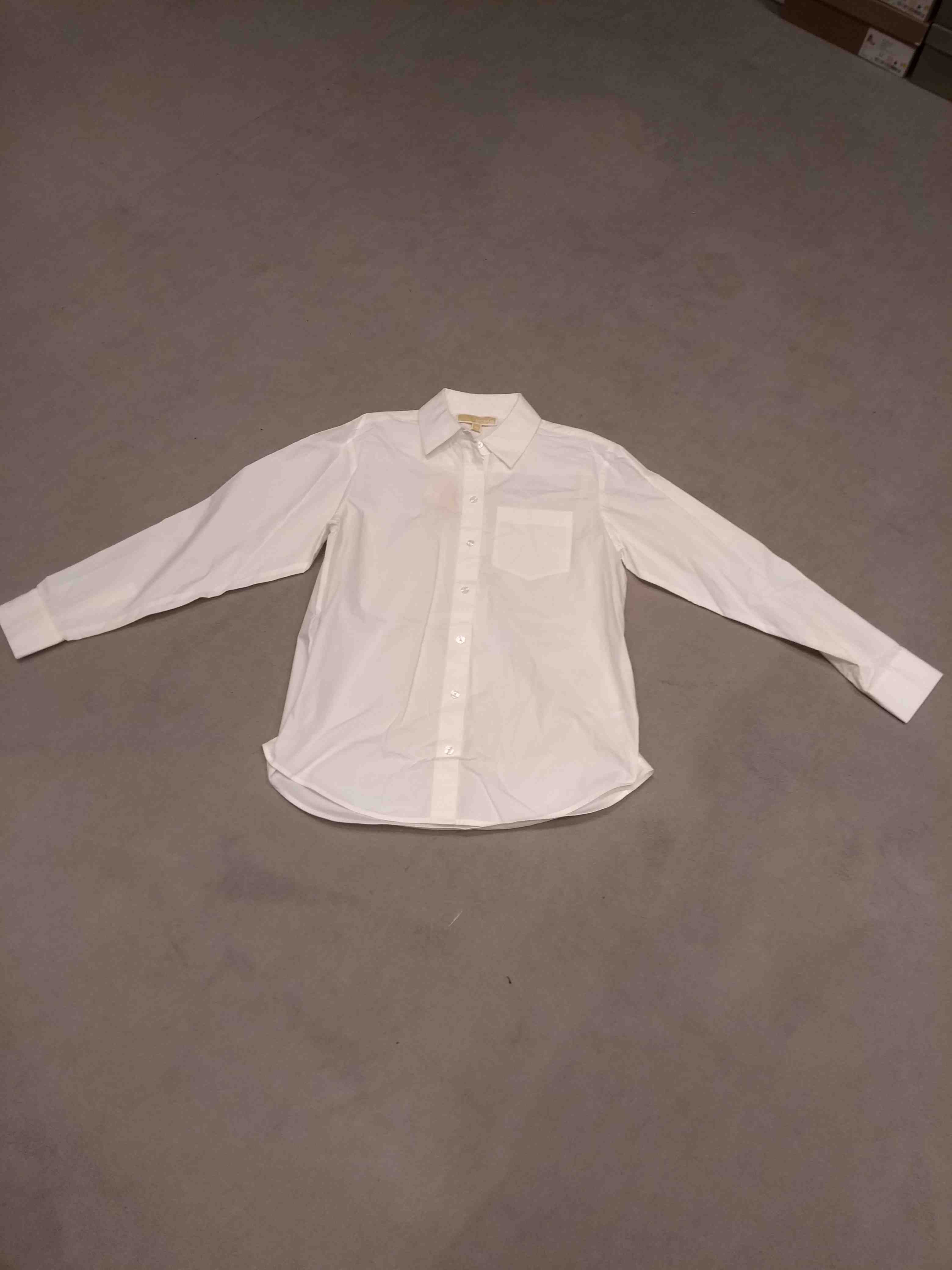 Woven Tops White Cotton Top