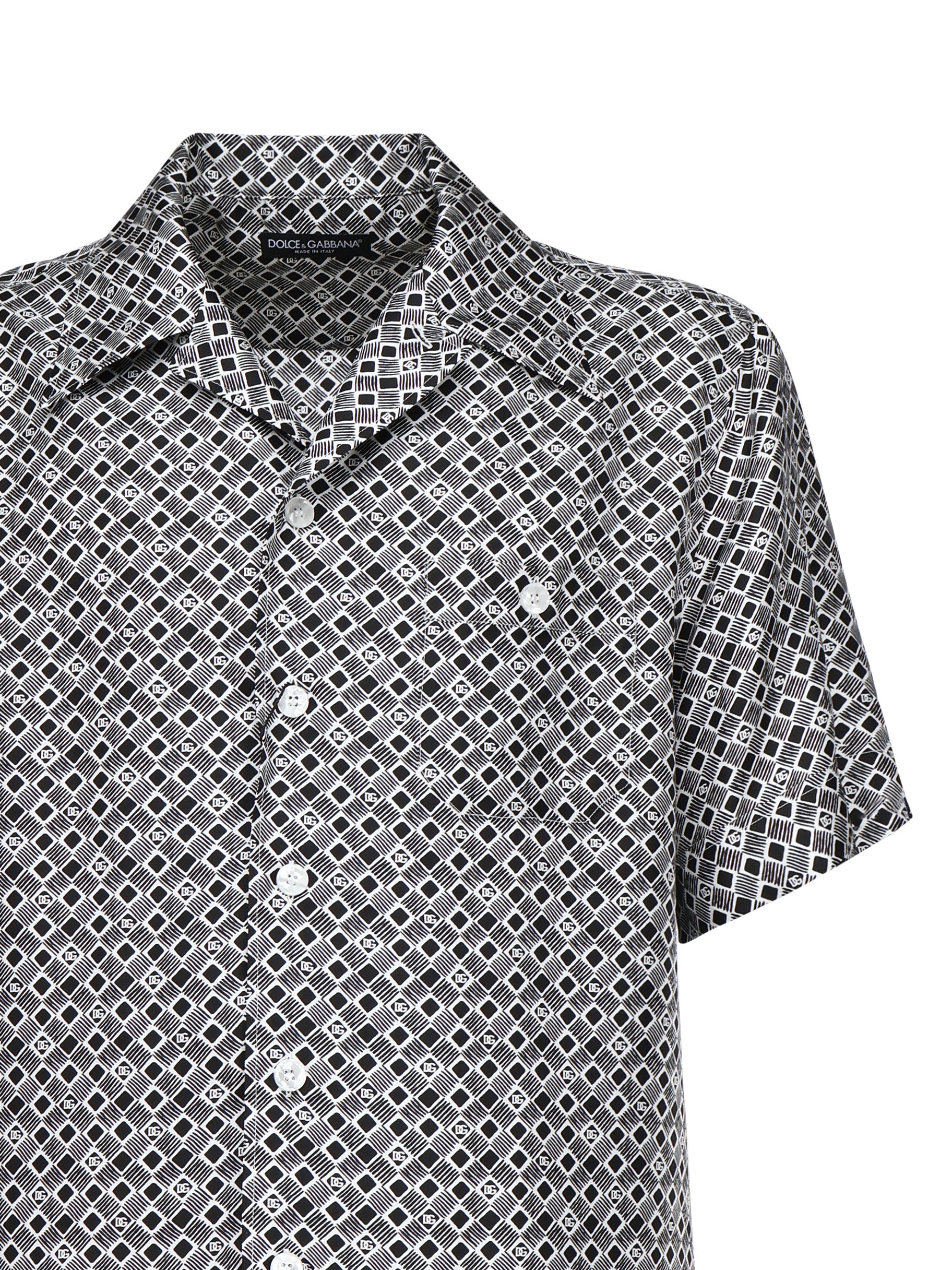 Dolce & Gabbana Shirts Grey Silk