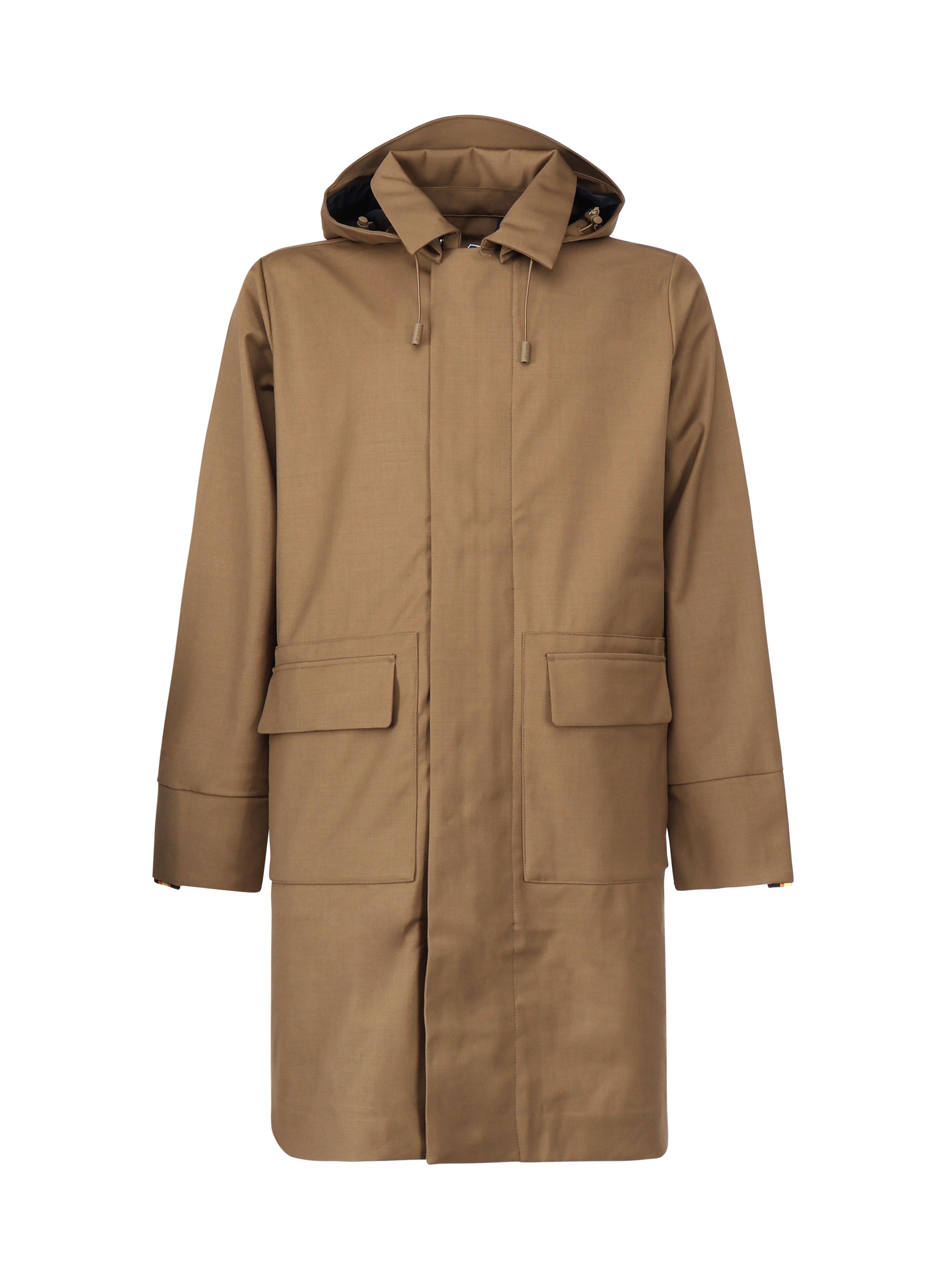 K-Way Coats Beige Polyester