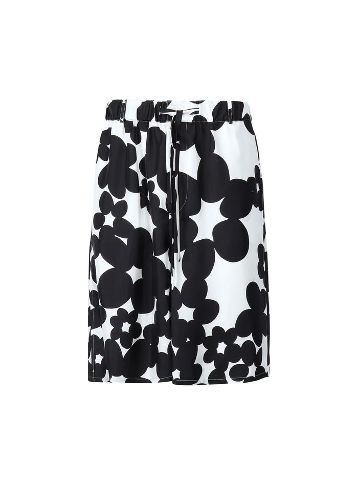 Marni Shorts Black Silk