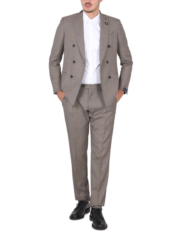 Kosmo Dress Brown Wool Suits