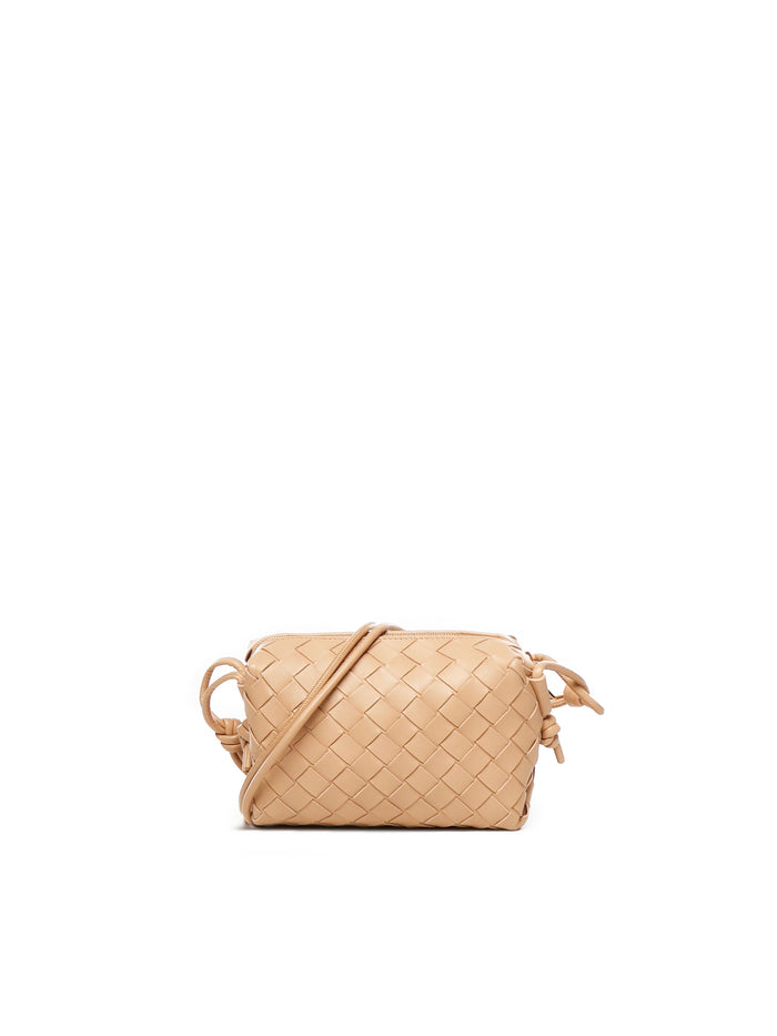 Bottega Veneta Bags Beige Lambskin