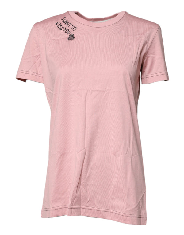 Dolce & Gabbana 100% Cotton t-shirt in pink