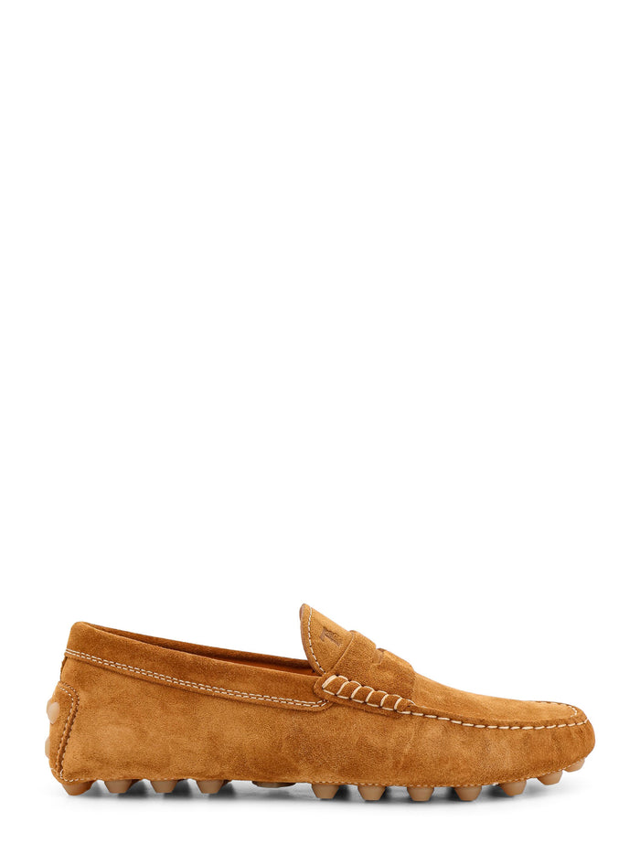 Tods Flat shoes Beige Suede