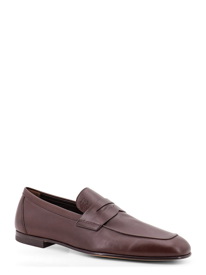 Tods Flat Shoes Brown Pelle