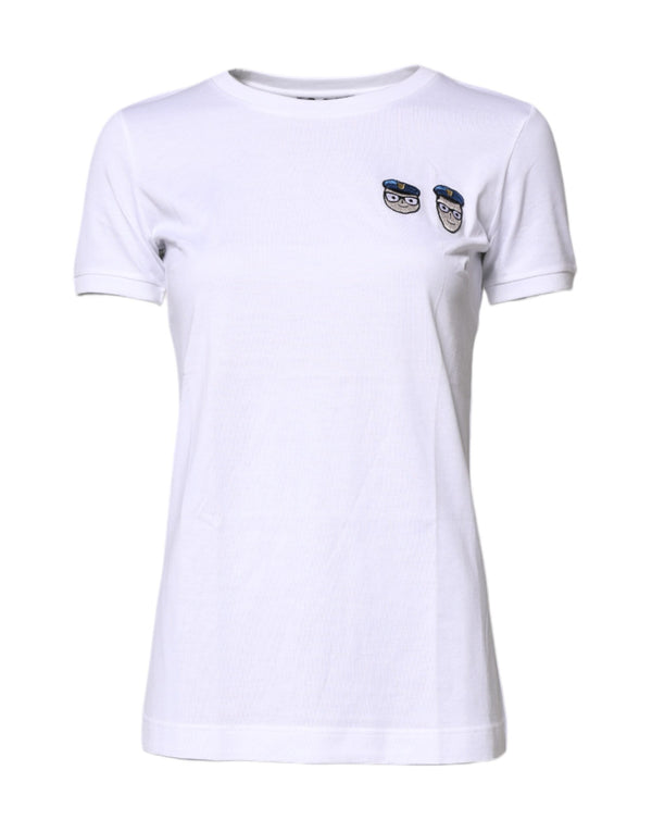 Dolce & Gabbana 100% Cotton t-shirt in white