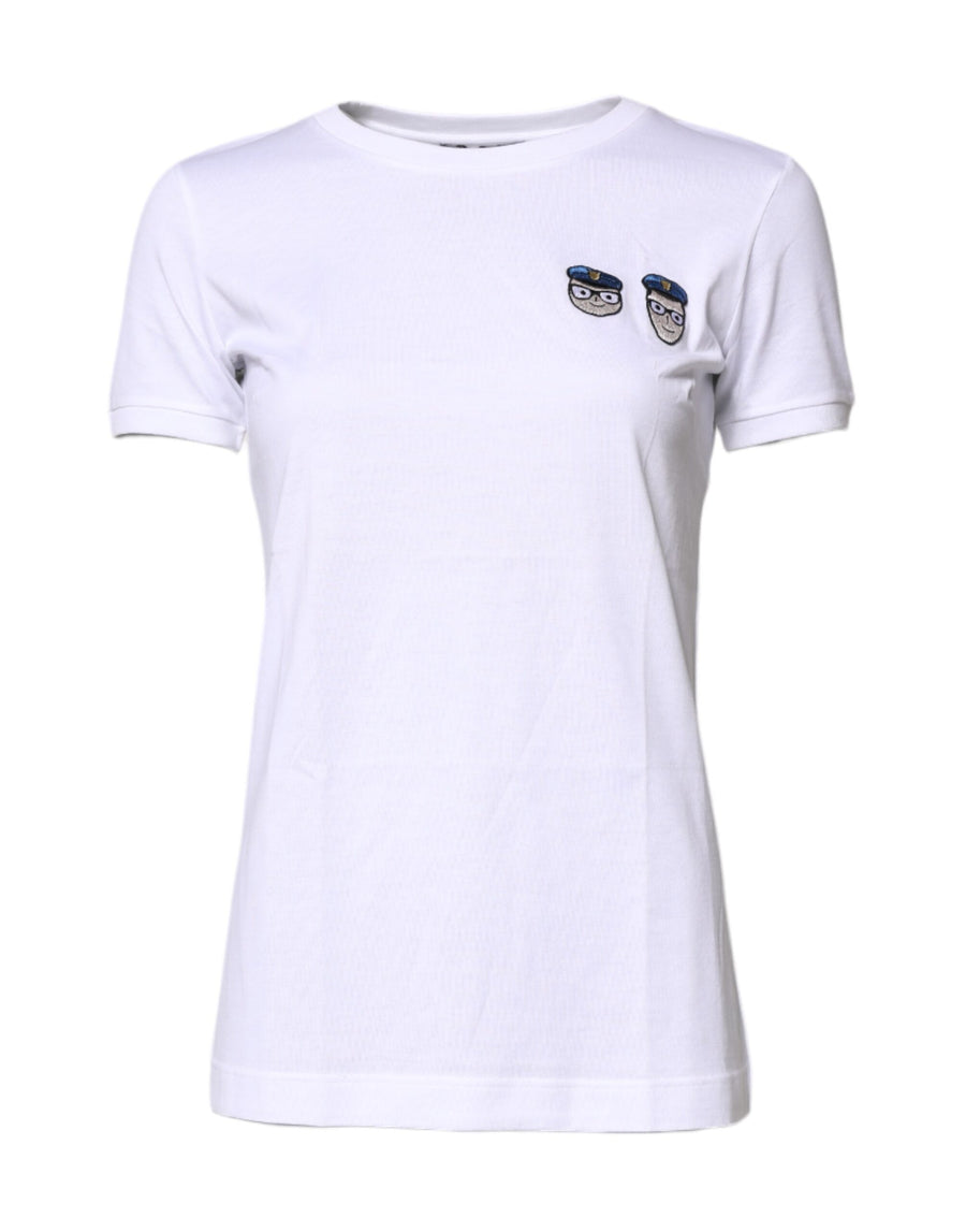 Dolce & Gabbana 100% Cotton t-shirt in white
