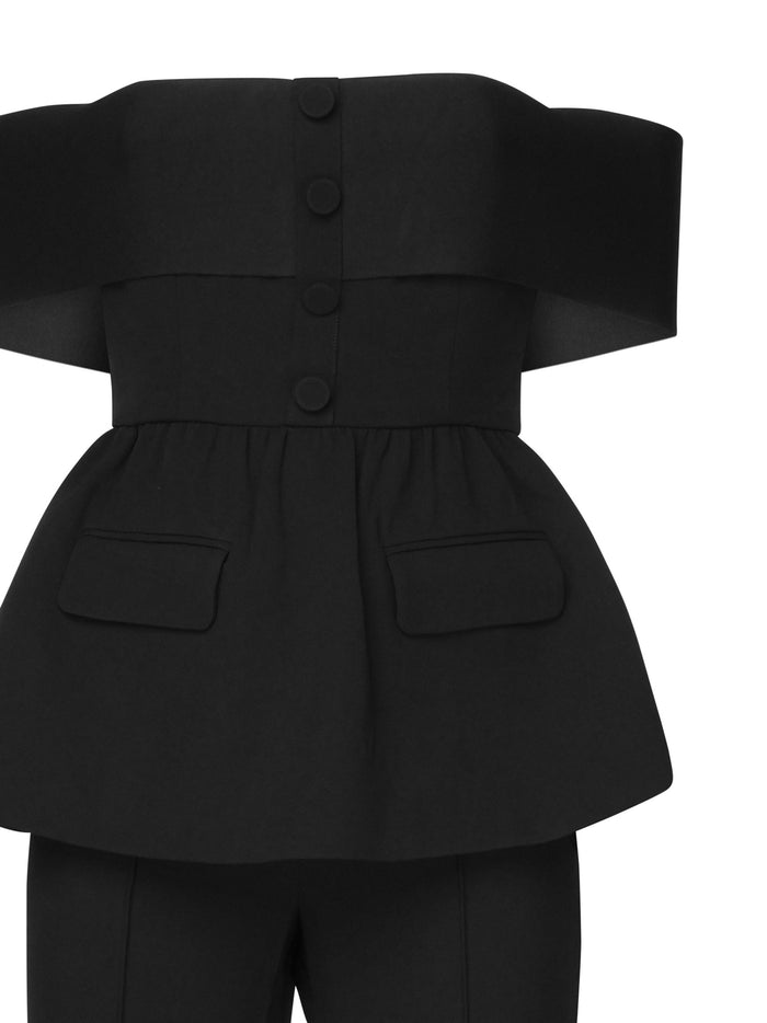 Self-Portrait Dresses Black Acetate