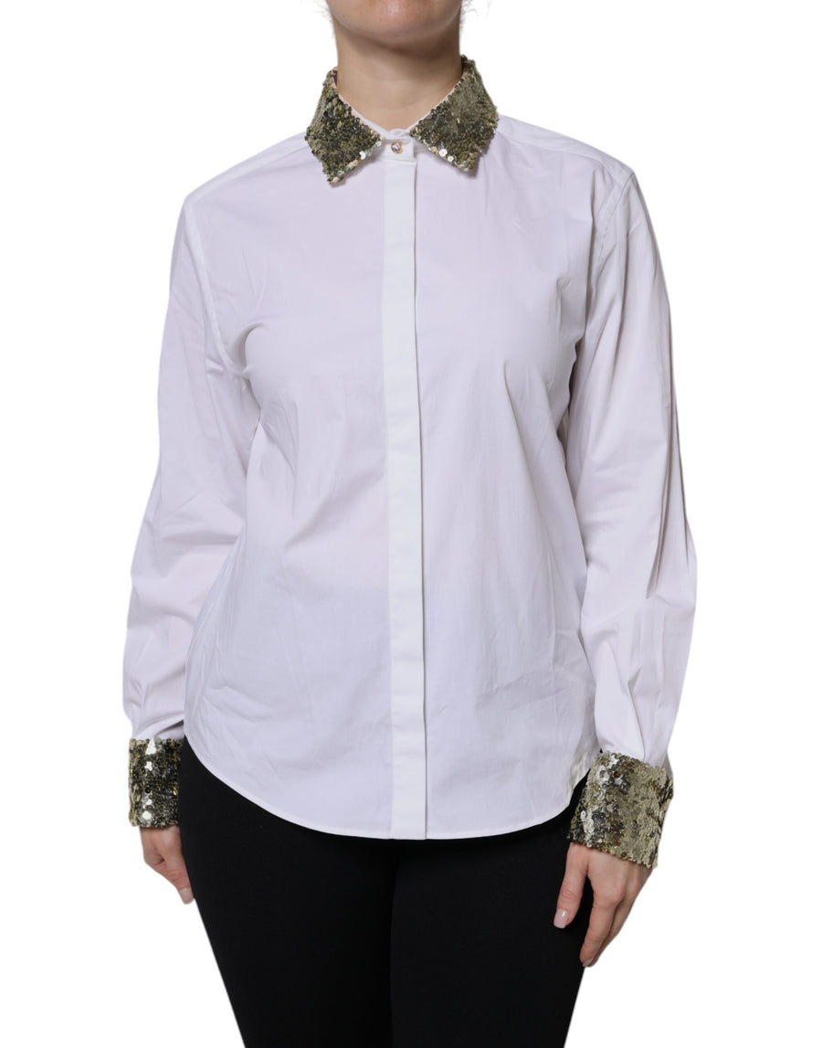 Dolce & Gabbana 87% Cotton shirt in white