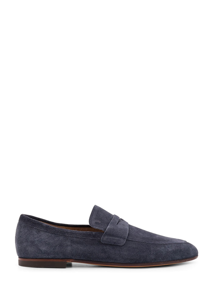 Tods Flat Shoes Blue Pelle