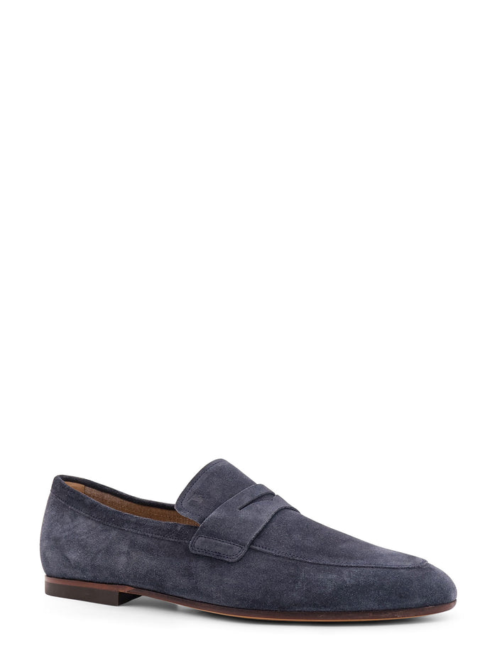 Tods Flat Shoes Blue Pelle