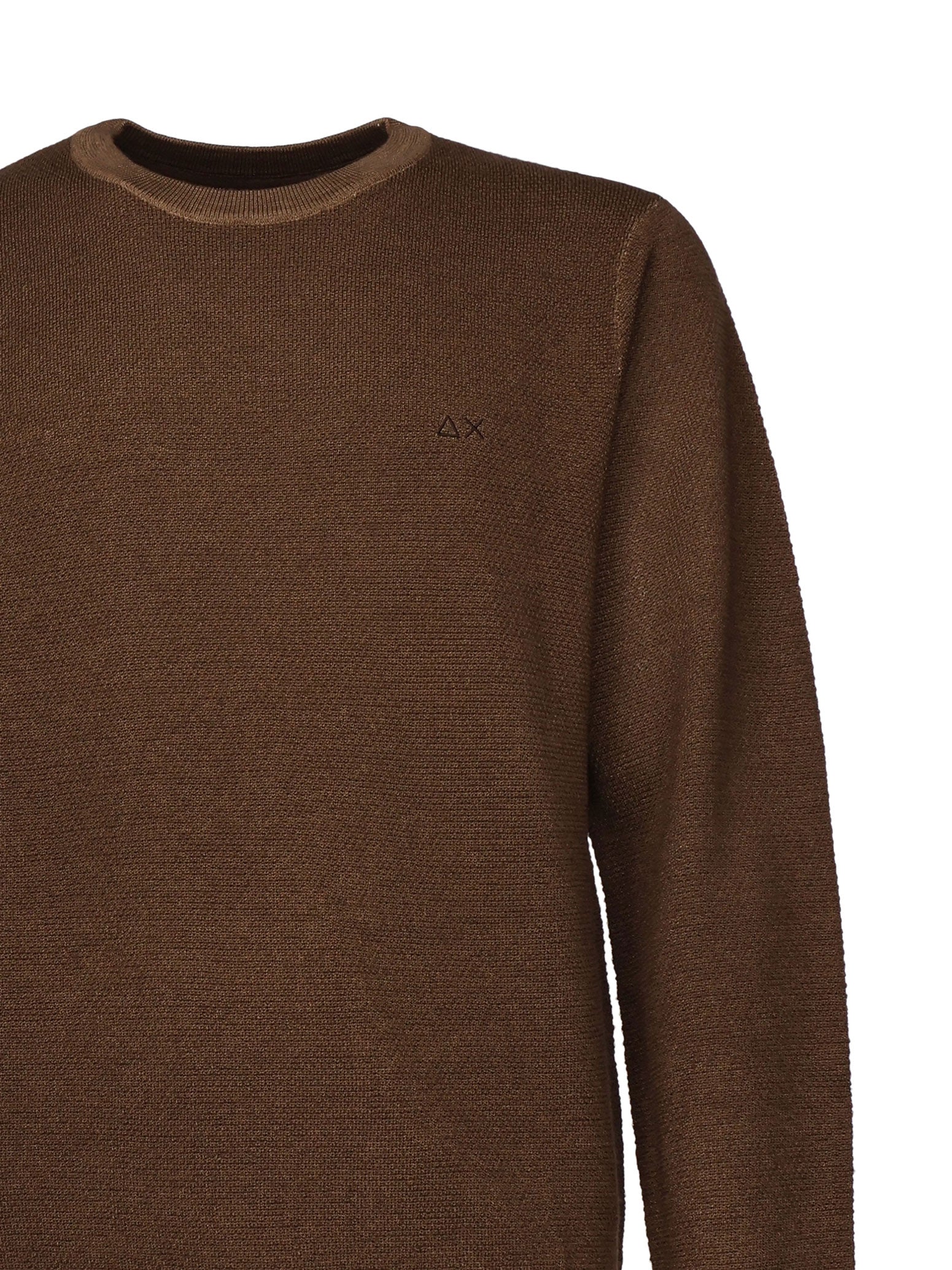 Sun 68 Sweaters Brown Polyamide