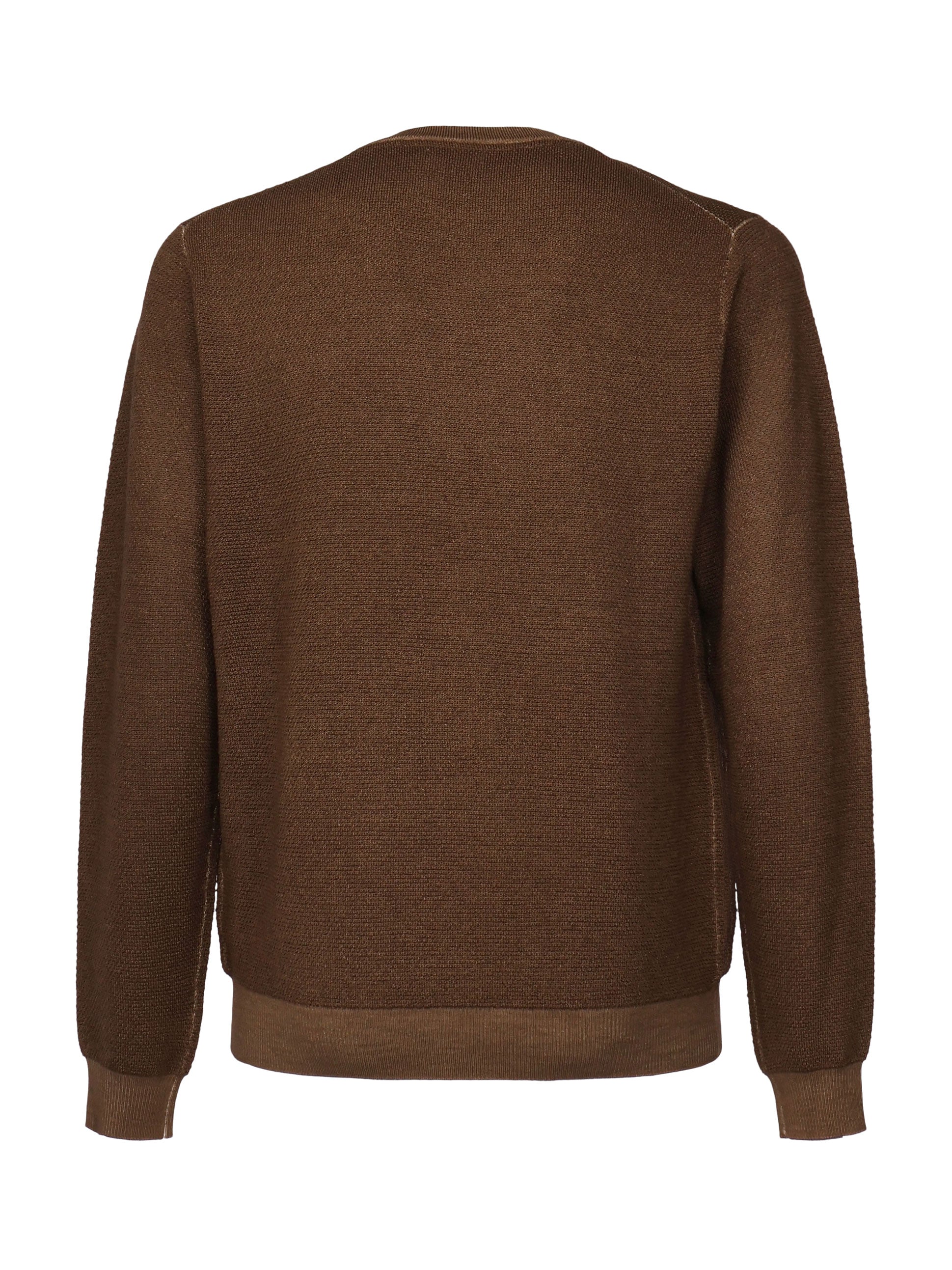 Sun 68 Sweaters Brown Polyamide