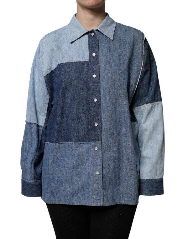 Dolce & Gabbana 100% Cotton shirt in blue