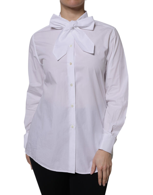 Dolce & Gabbana 100% Cotton blouse in white