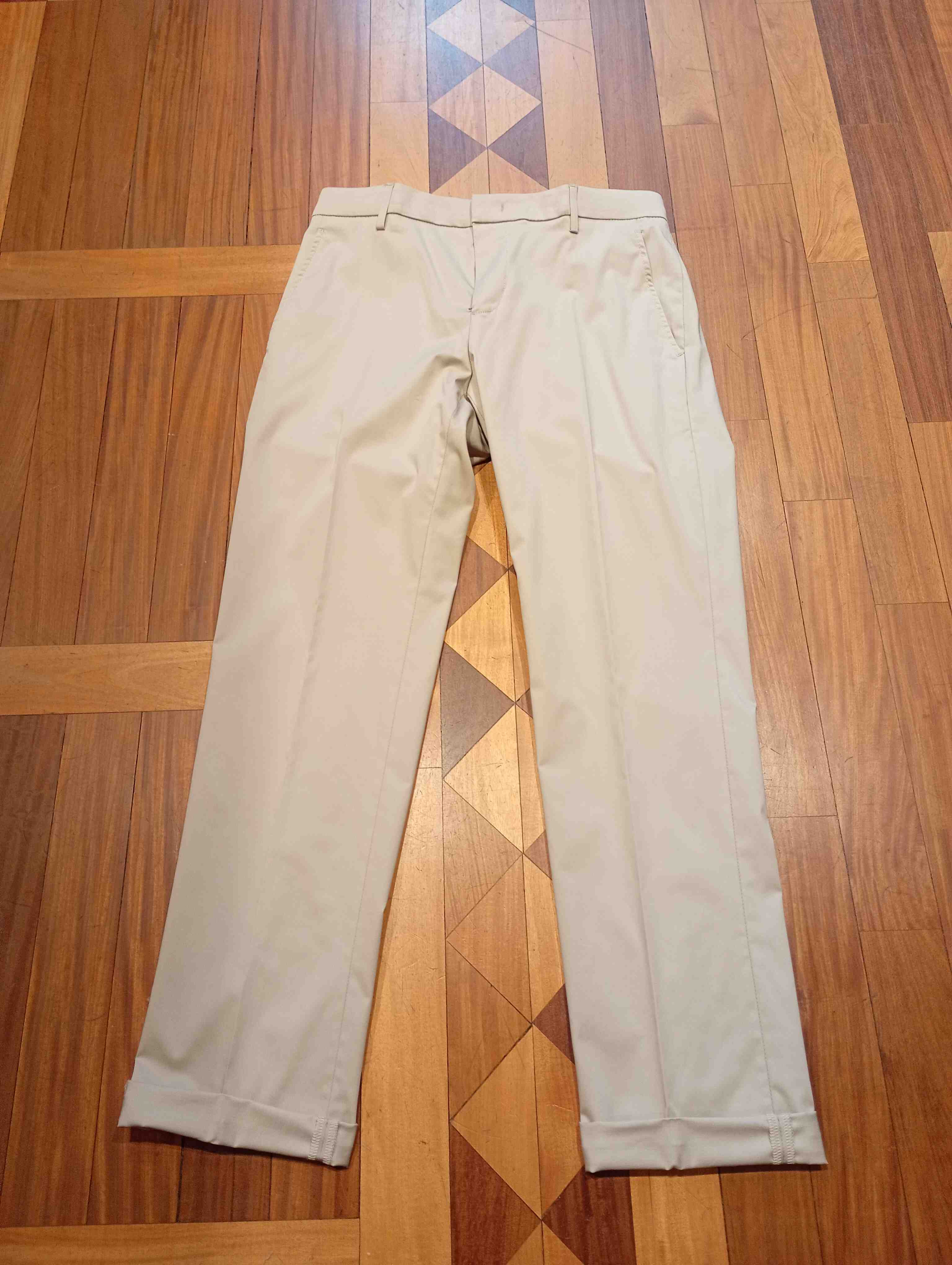 Gaubert Relax Raso Satin Nude & Neutrals Cotton | Pant
