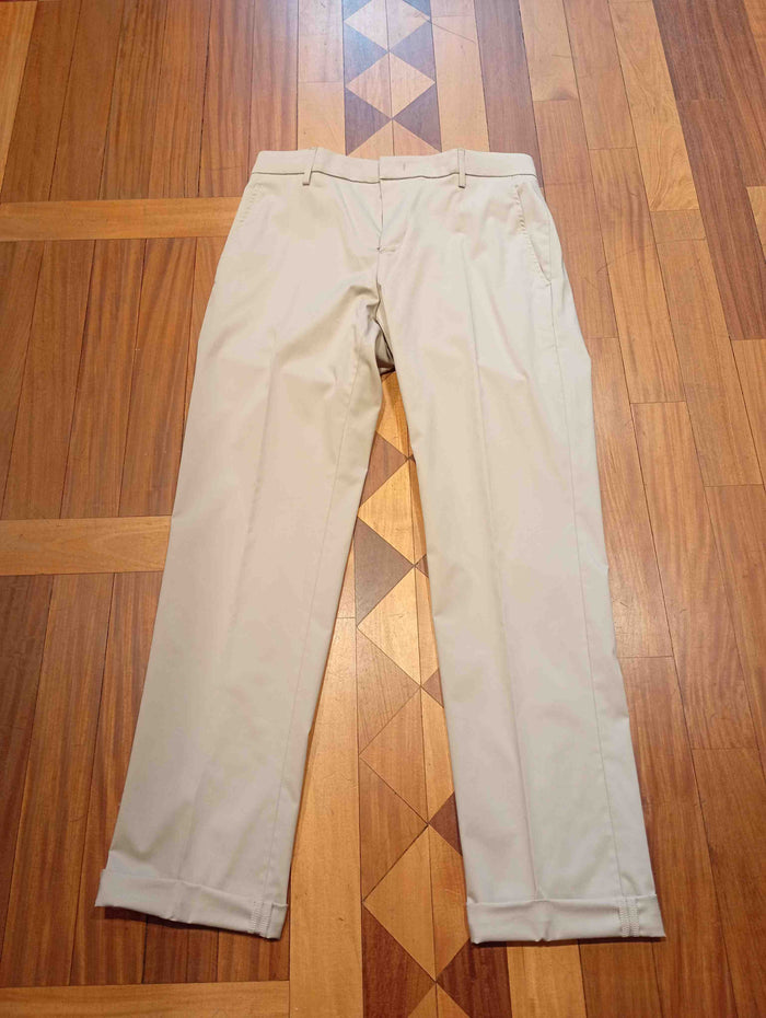 Gaubert Relax Raso Satin Nude & Neutrals Cotton | Pant