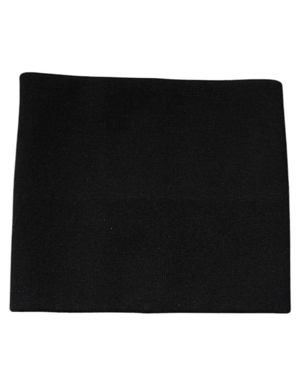 Dolce & Gabbana 100% Cashmere handkerchief in black