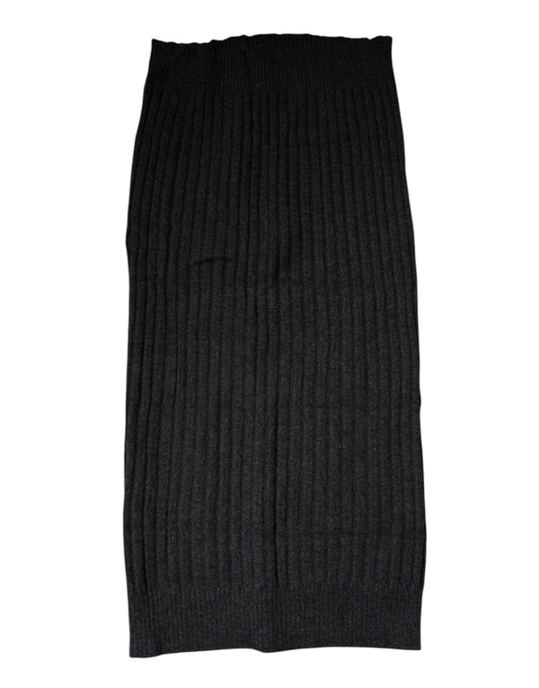 Dolce & Gabbana 100% Cashmere scarf in black