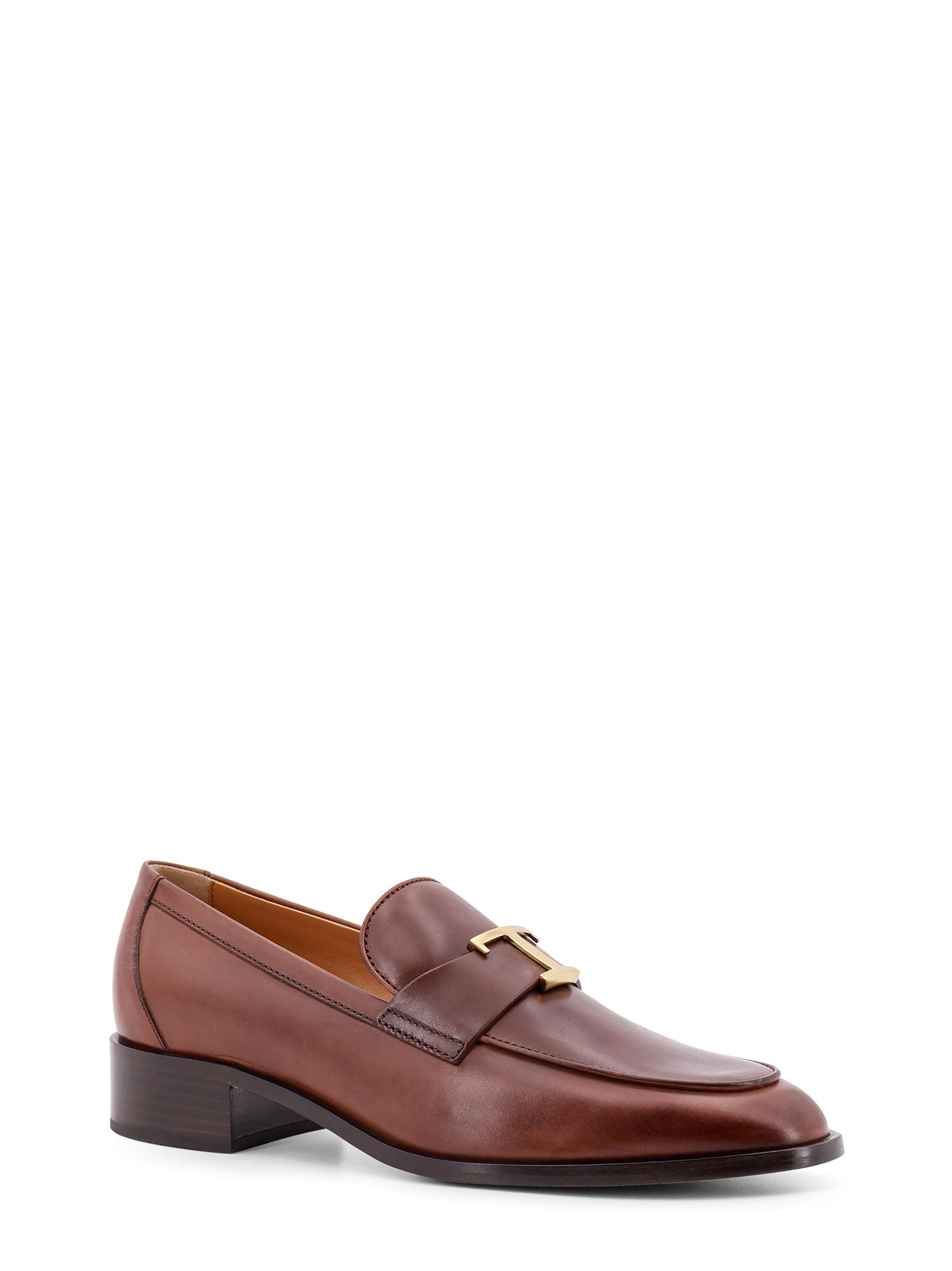 Tods Flat Shoes Brown Pelle